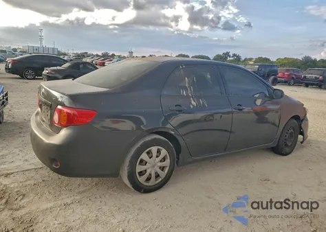 2010 Toyota Corolla Base from USA, damaged, VIN JTDBU4EE8AJ080913